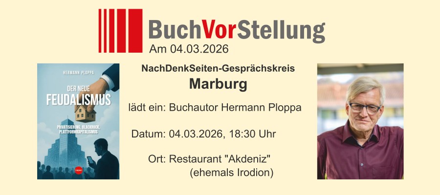 Buchvorstellung am 4. März 2026