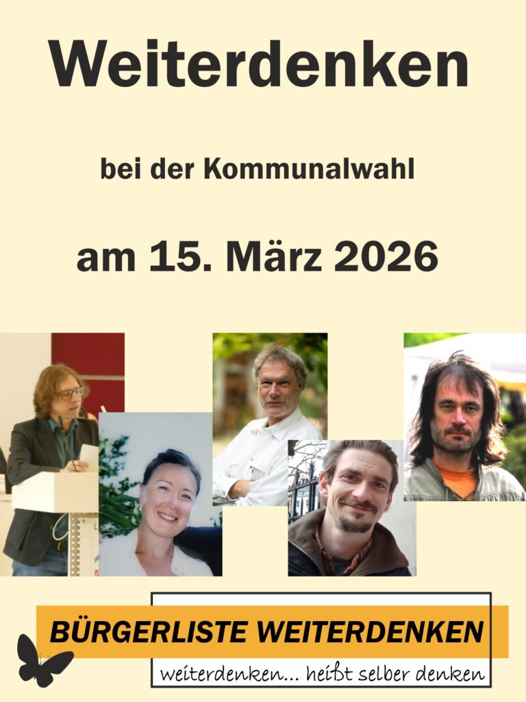 Bürgerliste Weiterdenken kandidiert zur Kommunalwahl 2026