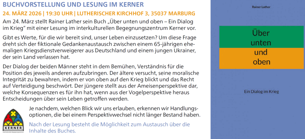 Dialog im Krieg - Buchvorstellung im Kerner